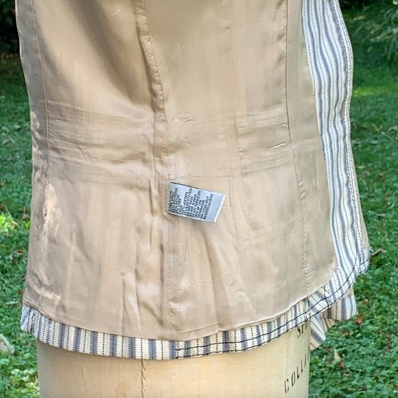 Bianca Nygard Cream/Grey StripedJacket - Picture 13 of 16